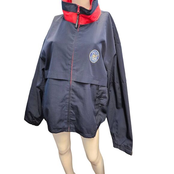 Port Authority Navy Blue Spring Jacket  mens Size 2X - Picture 3 of 9